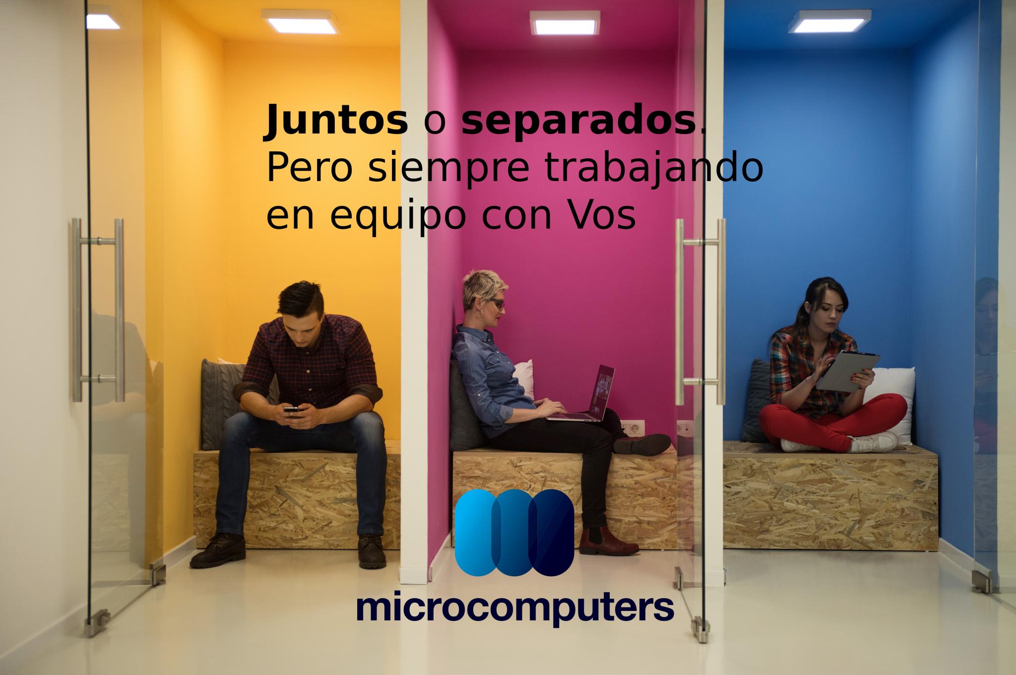 Desde hace 25 años, microcomputers está con Vos.