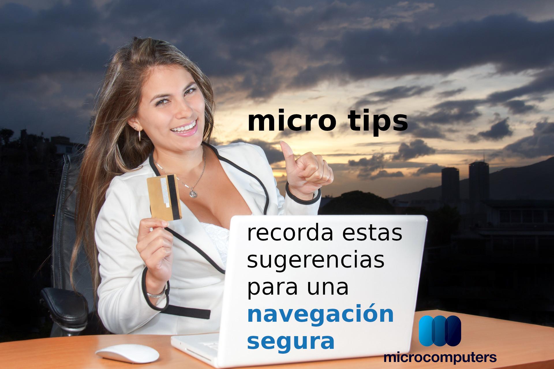 micro tips. #Internet Seguro.