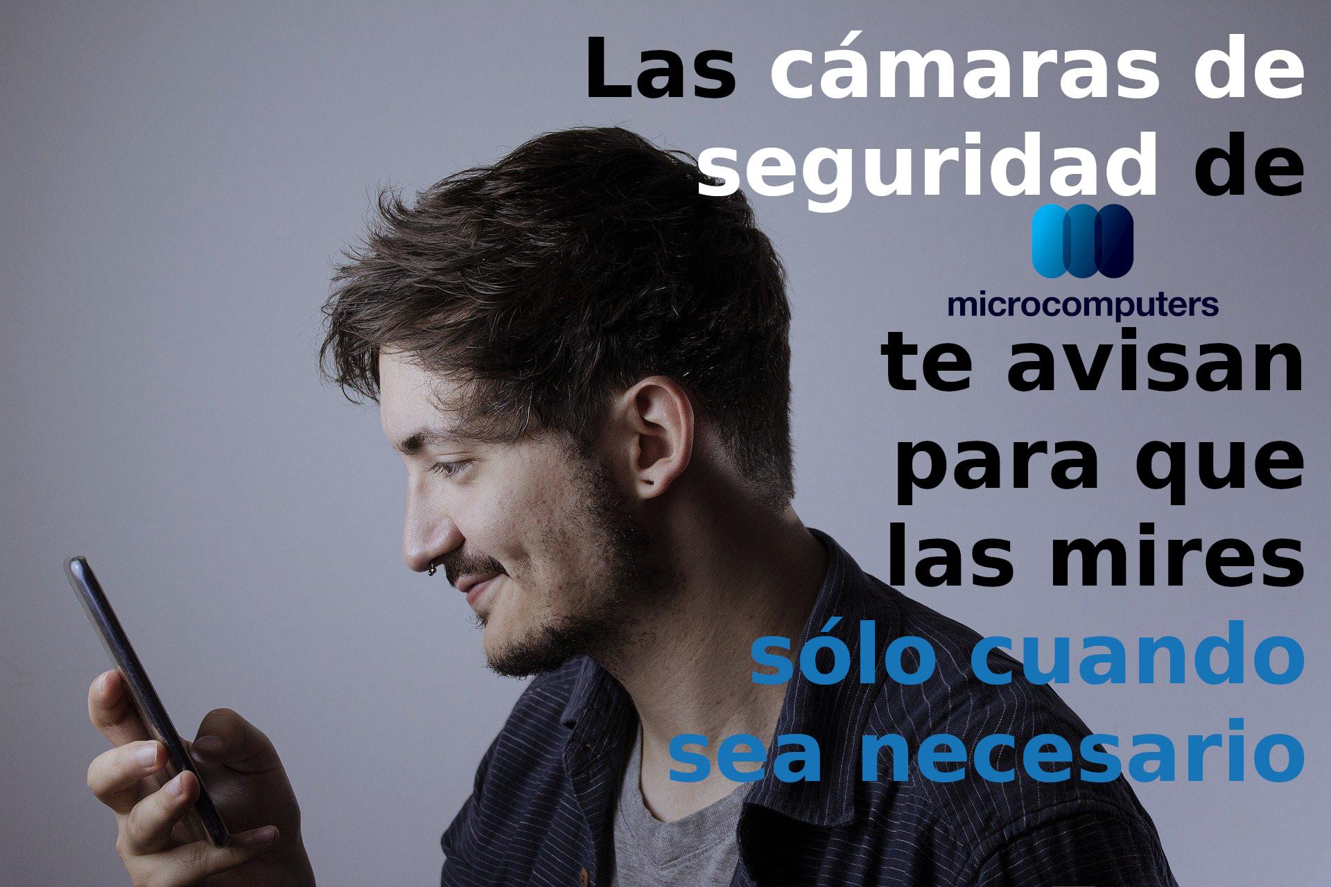 Mirá películas, no videos de seguridad.