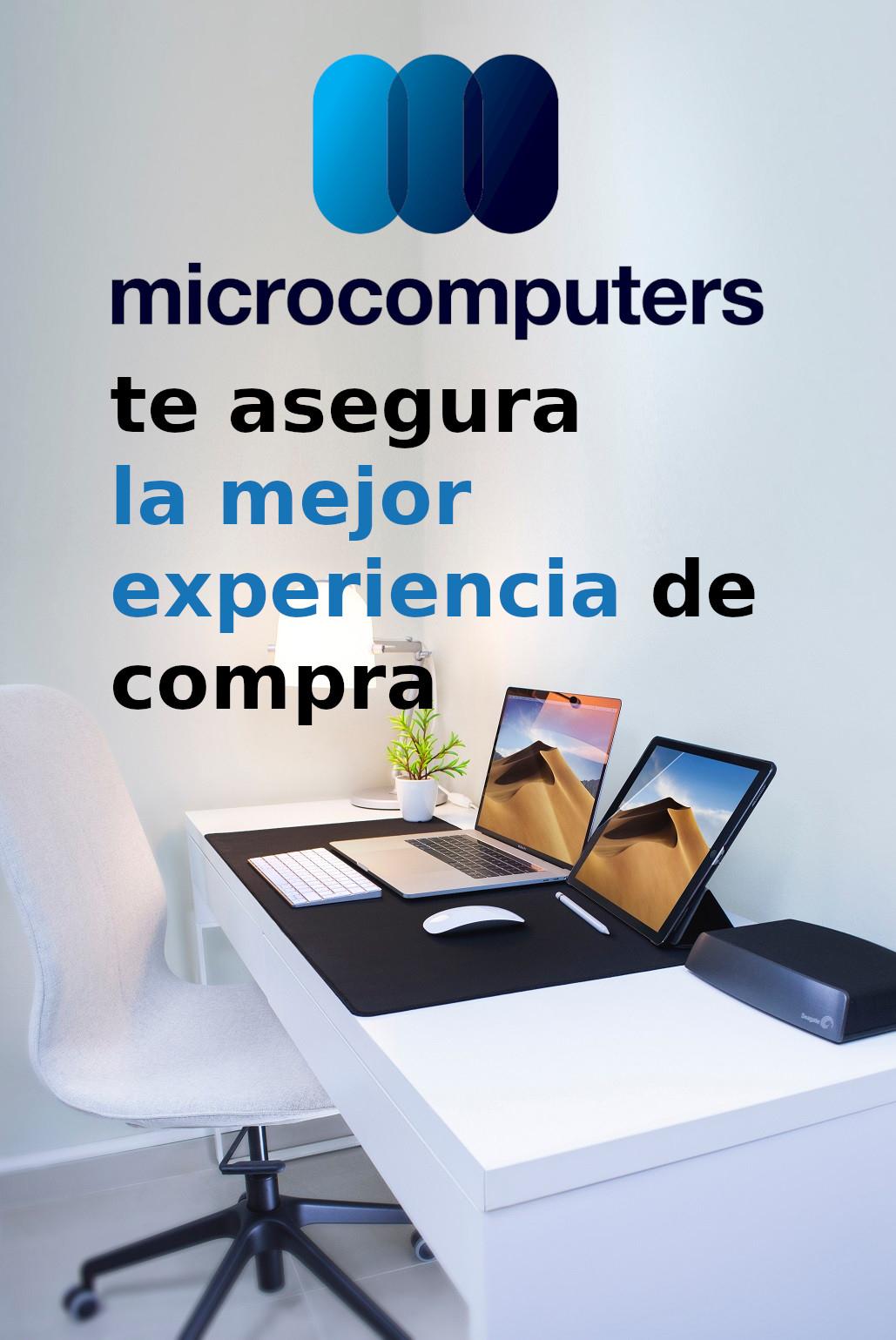 Microcomputers te asegura la mejor experiencia de compra.