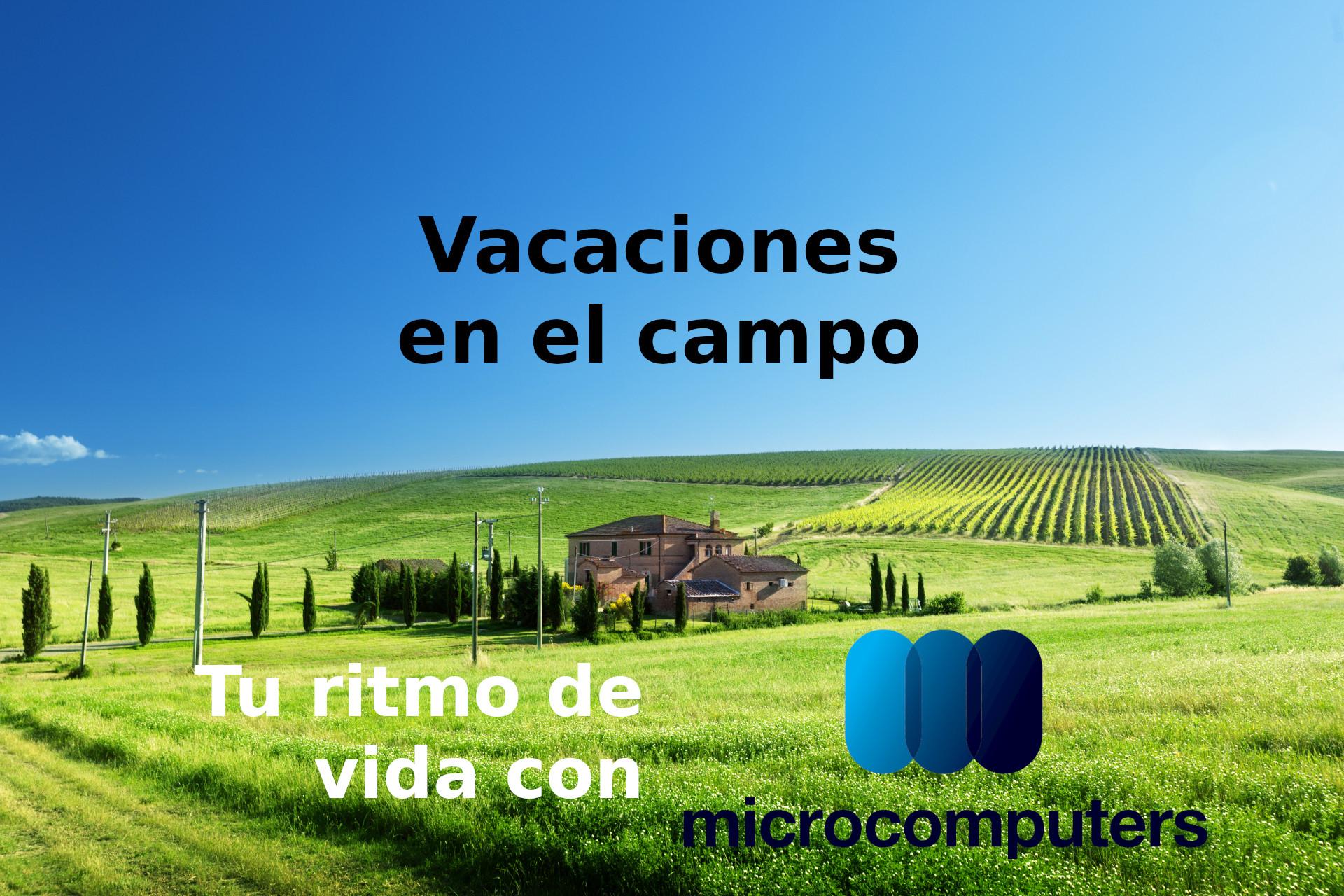 Vacaciones en el campo.