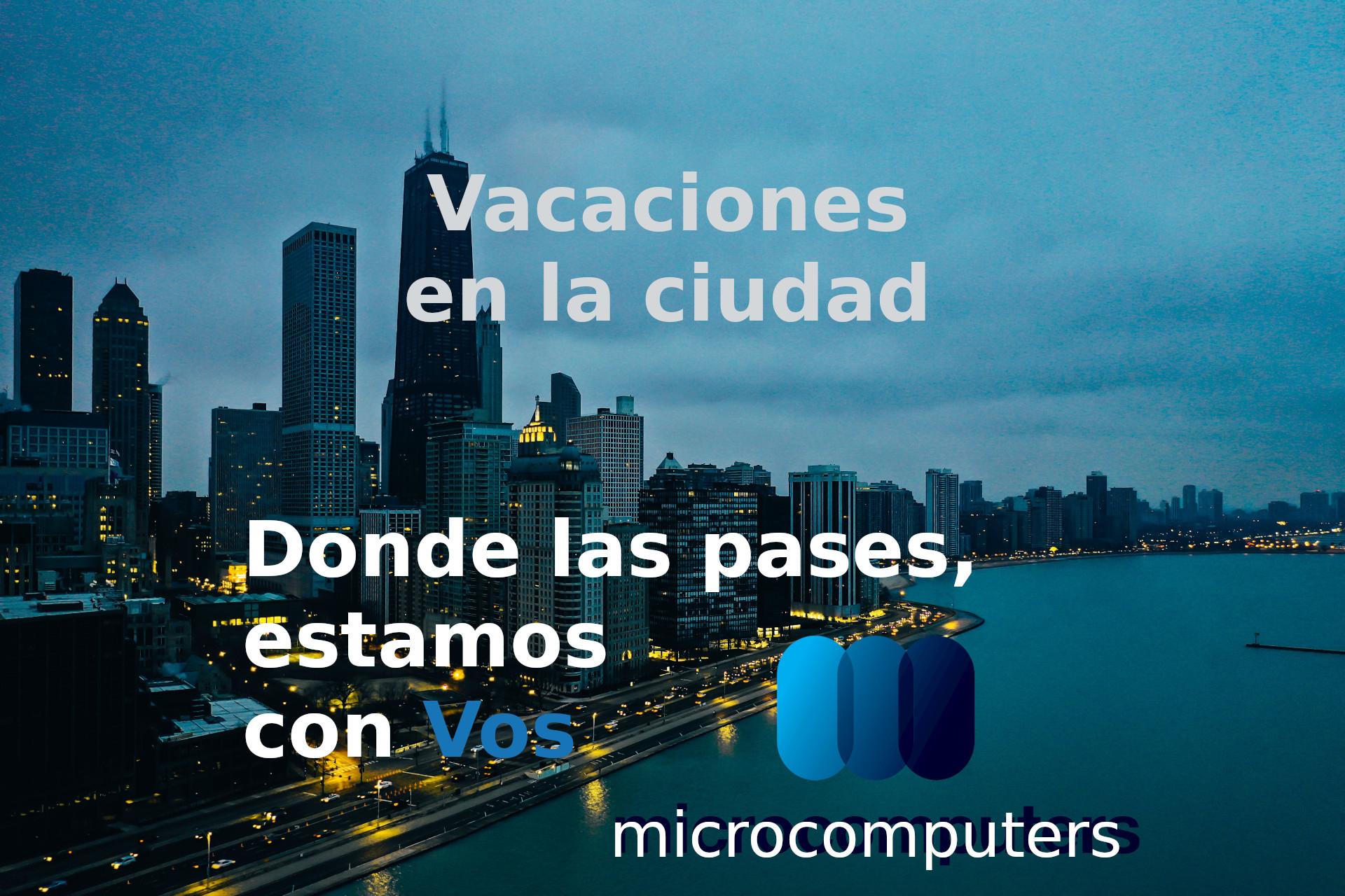 Vacaciones en la ciudad.