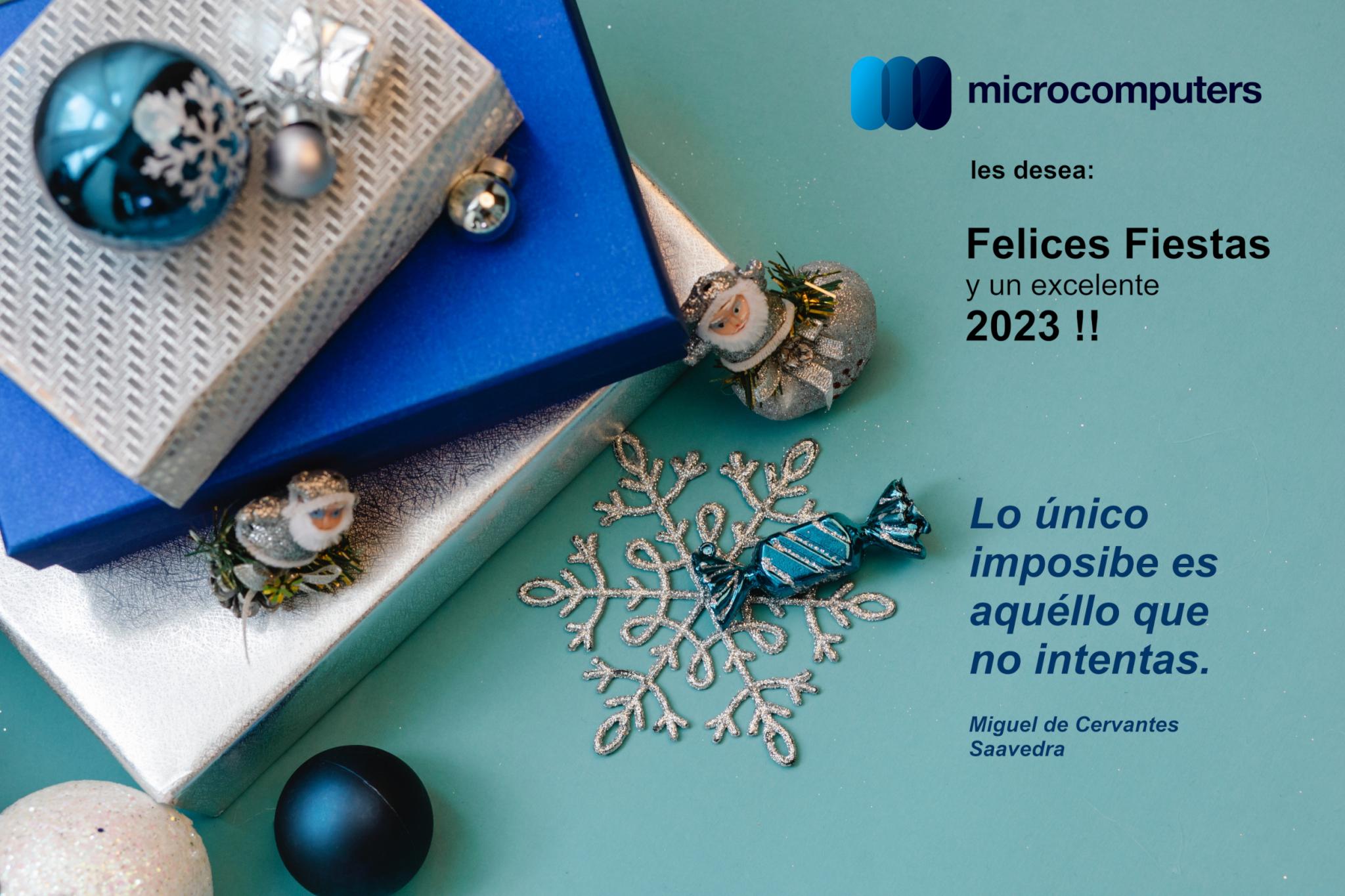Muy felices fiestas y excelente 2023!