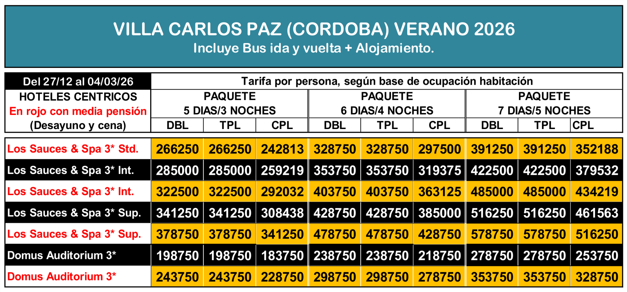 villa carlos paz