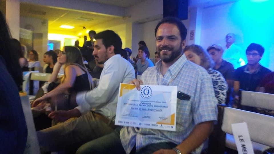 Nominado al Premio Joven Empresario de la Cámara Empresaria de Vicente López
