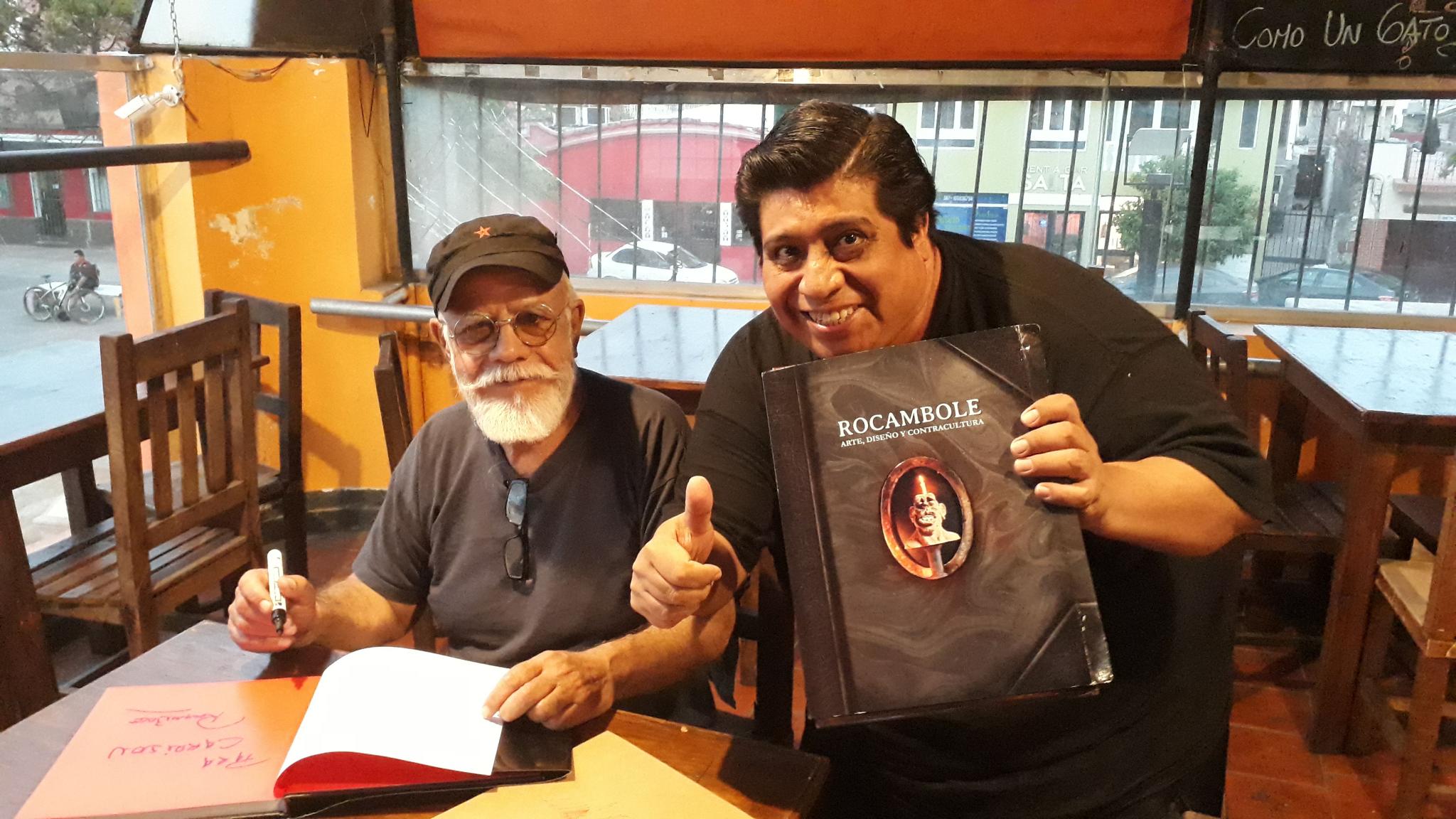 Con el gran Tony López