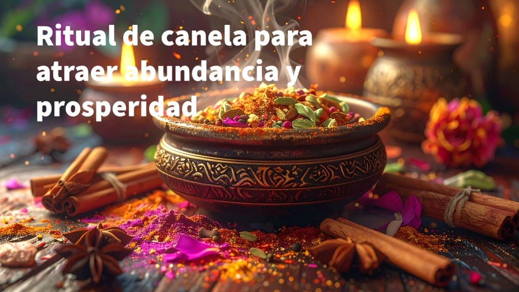 Ritual de canela para atraer abundancia y prosperidad