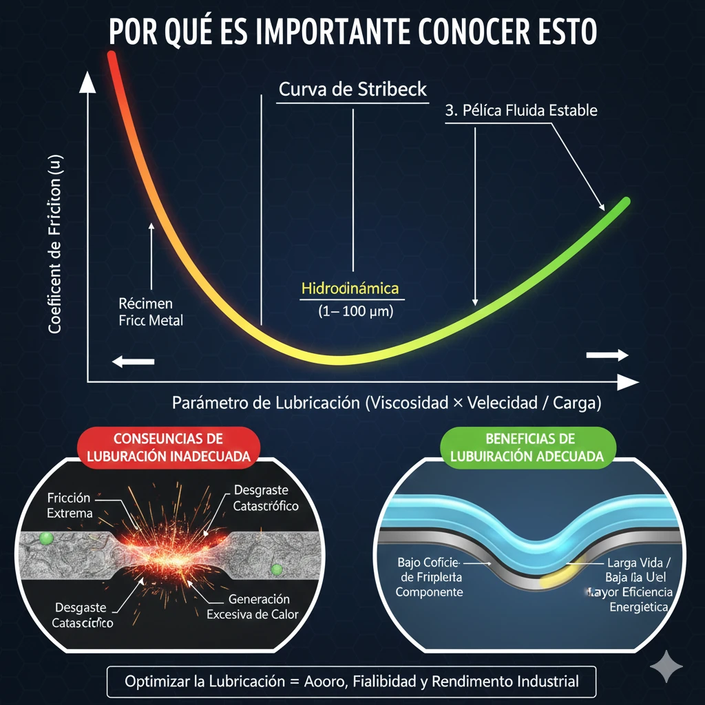 ¿QUÉ ES LA CURVA DE STRIBECK?
