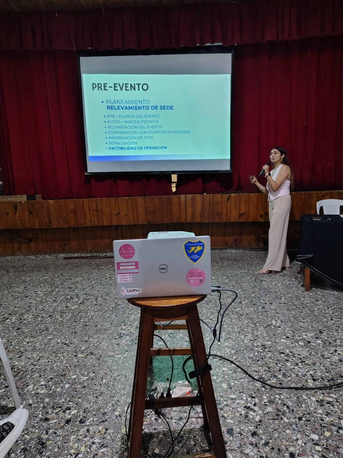 Charlas presenciales