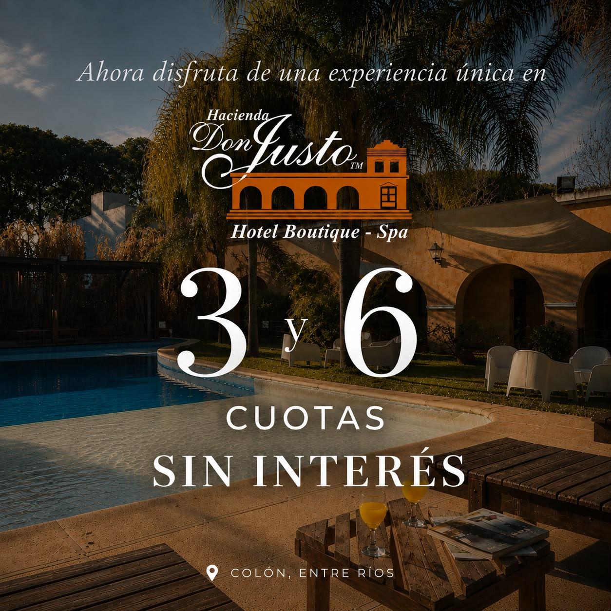 hacienda don justa hotel spa Colon entre rios