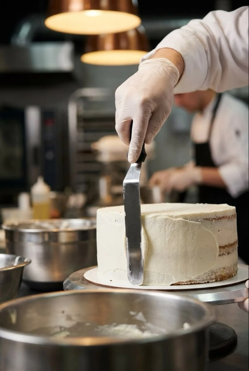 Bases para tortas premium exhibidas en un entorno de taller profesional