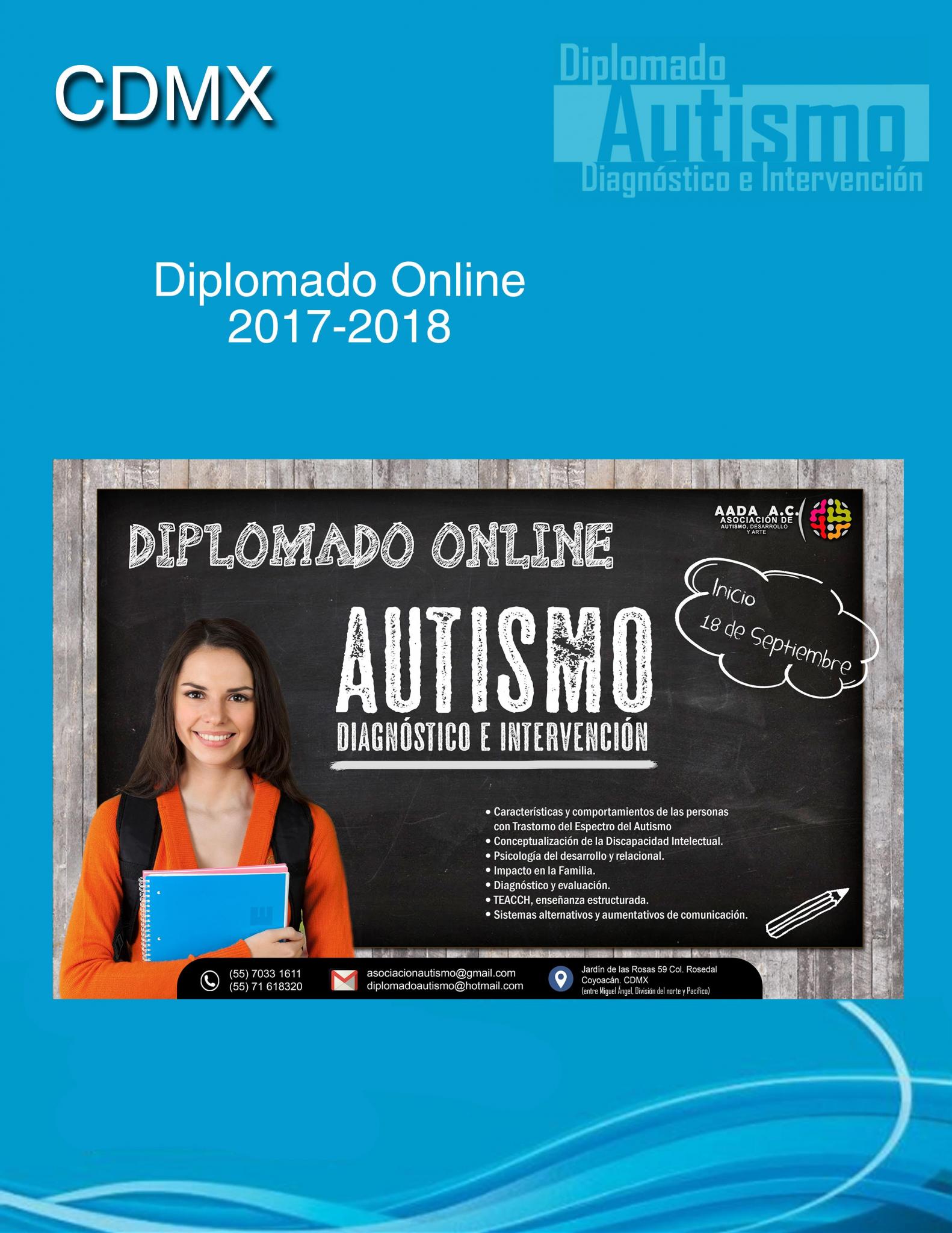 Carteles de Diplomado en Ciudad de México y En Línea