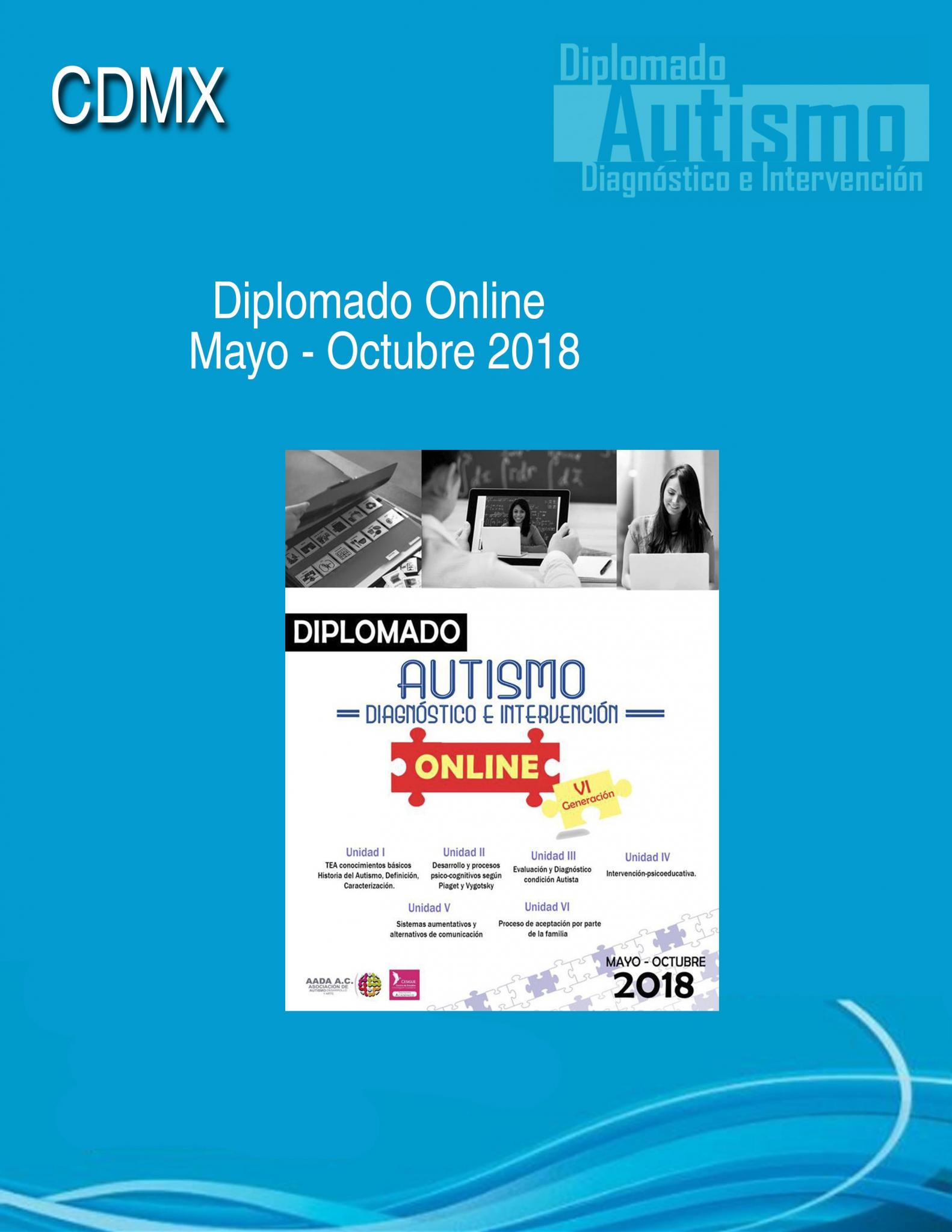 Carteles de Diplomado en Ciudad de México y En Línea