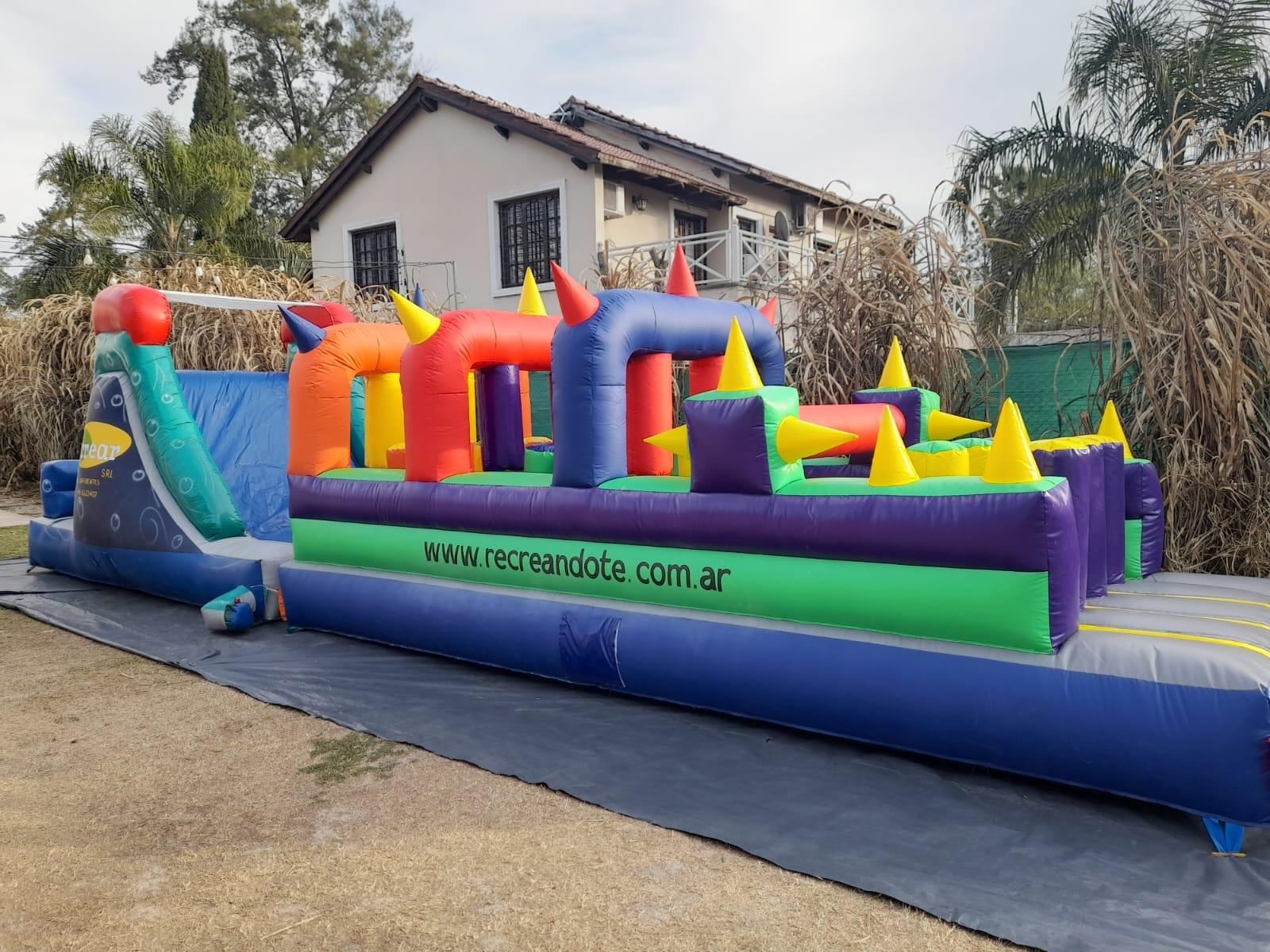 Alquiler de juegos inflables para cumpleaños y festejos en casa Rosario y localidades aledañas.