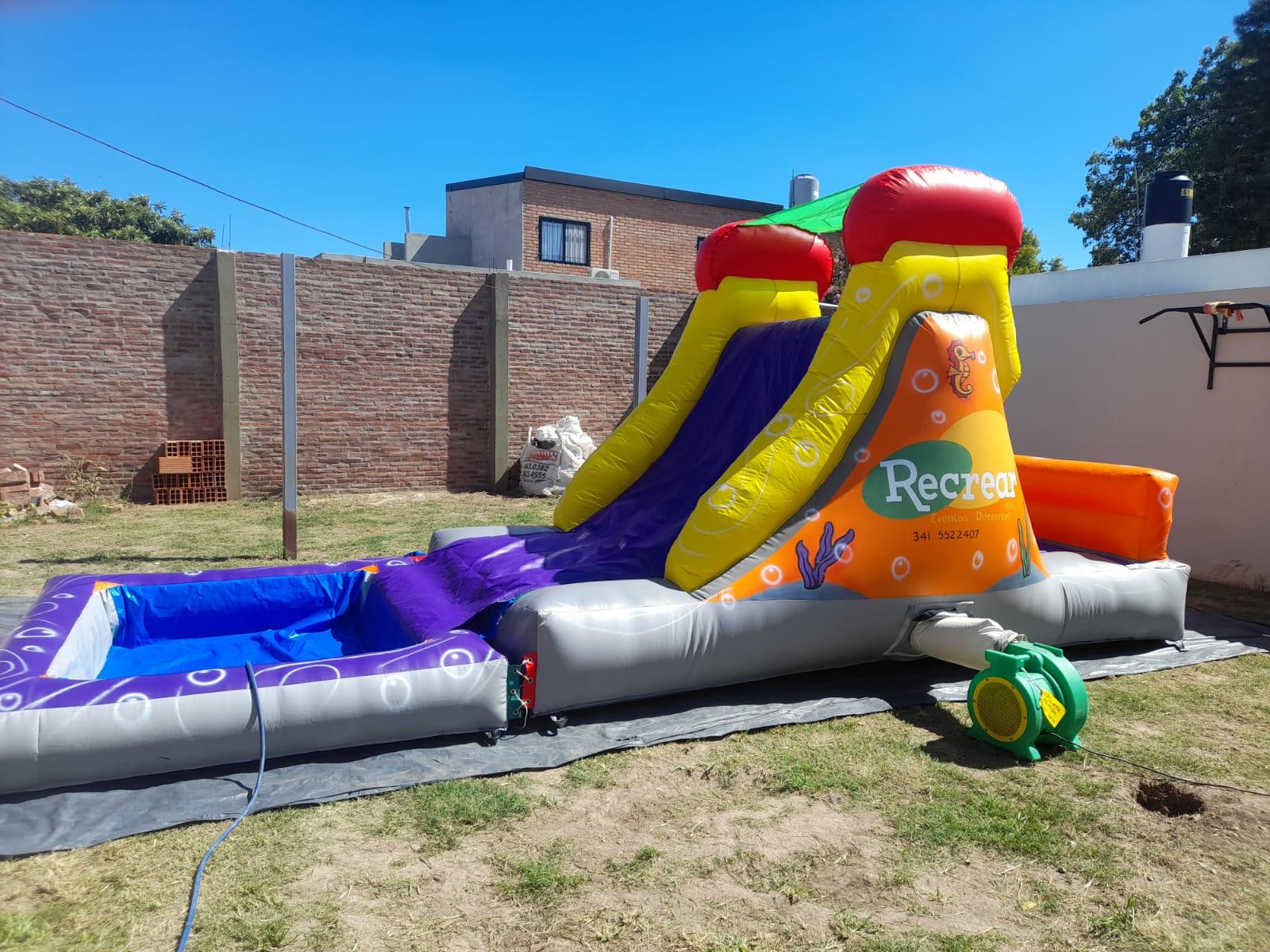 Alquiler de juegos inflables para cumpleaños y festejos en casa Rosario y localidades aledañas.