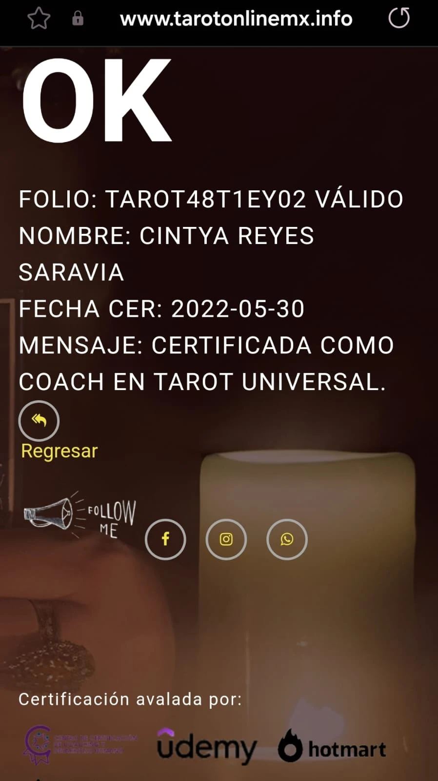 Coach en Tarot Universal