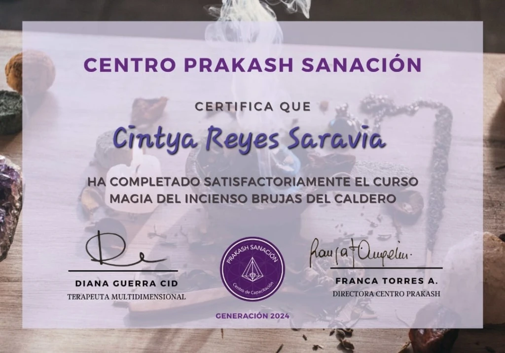 Curso Magia del incienso: Brujas del Caldero 