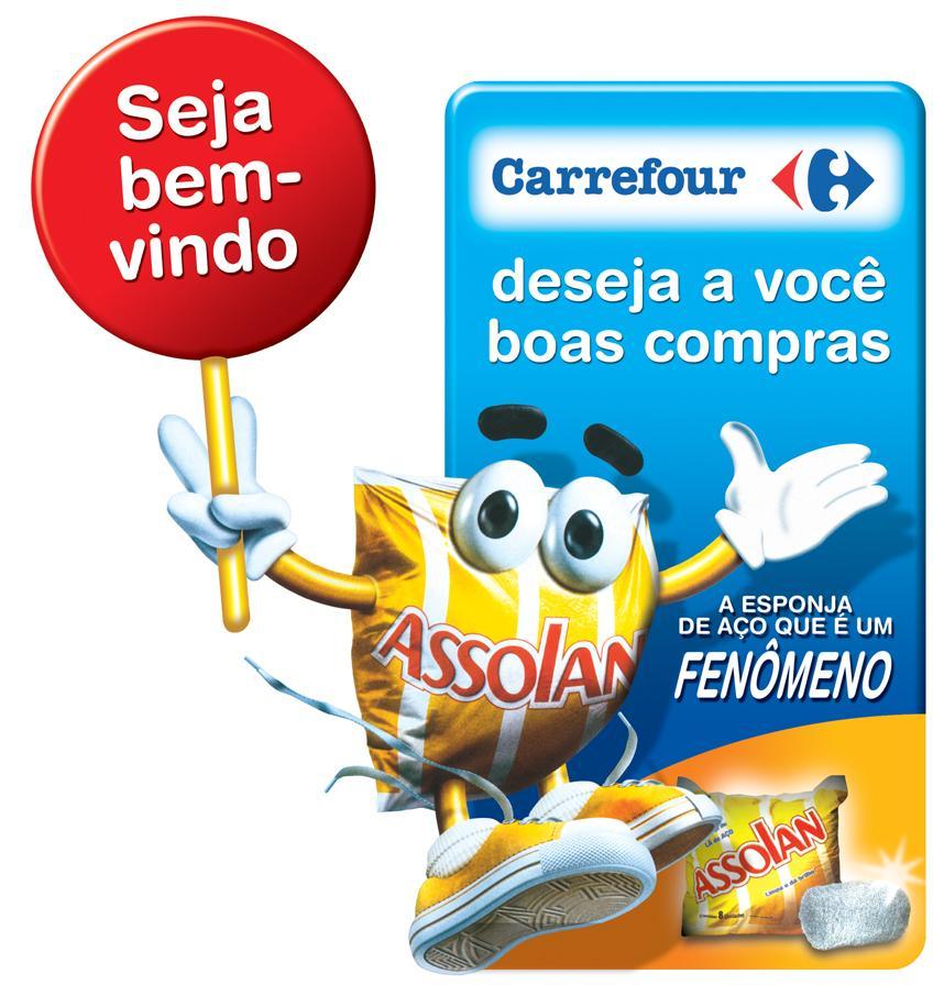 esponja de acero - Reposicionamiento - Promo "Boas Vindas" - Totem