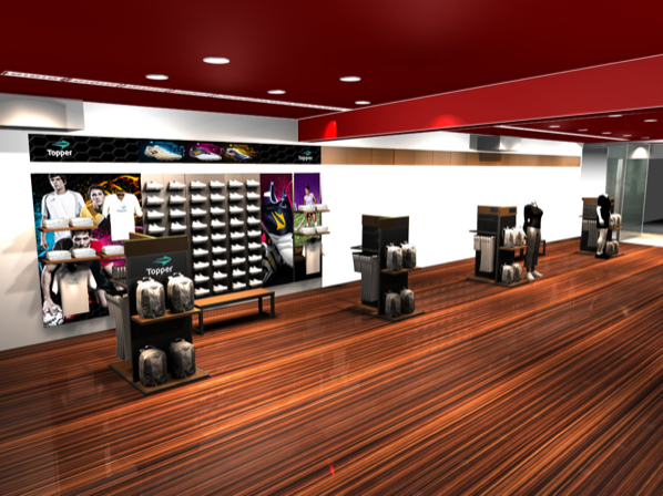 Branding Showroom - exhibidores Topper
