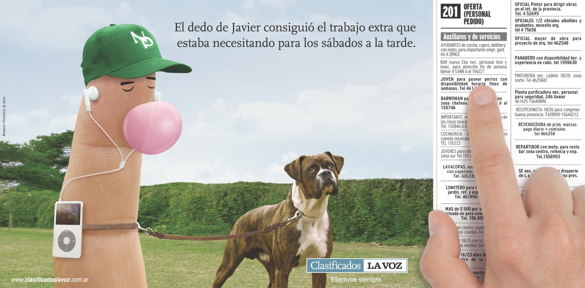 campaña institucional - oferta (personal pedido) - "paseador"