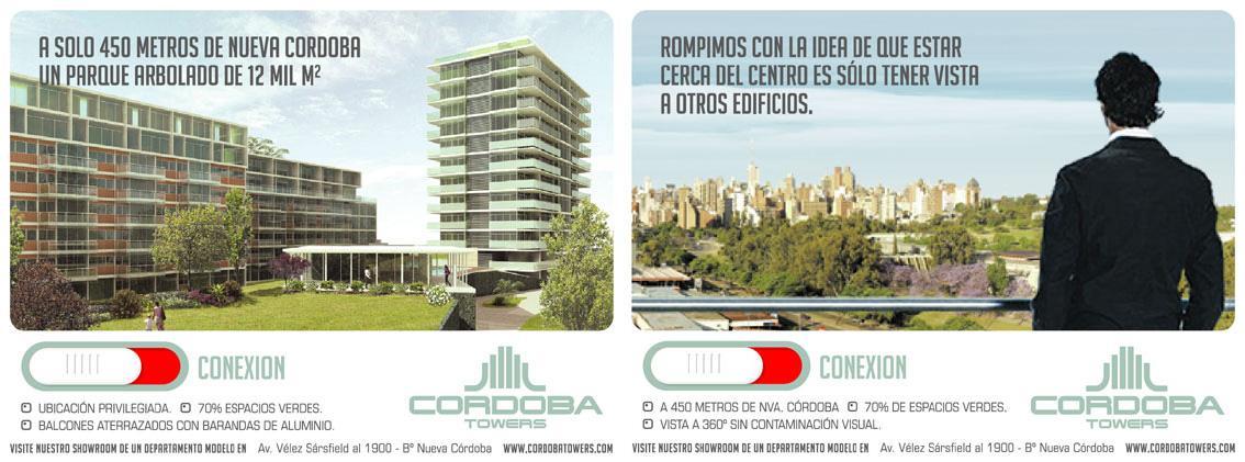 Lanzamiento branding Córdoba Towers - avisos clasificados