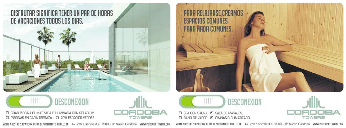 Lanzamiento branding Córdoba Towers - avisos clasificados