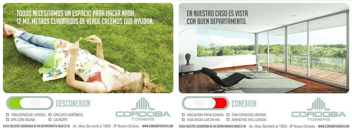Lanzamiento branding Córdoba Towers - avisos clasificados
