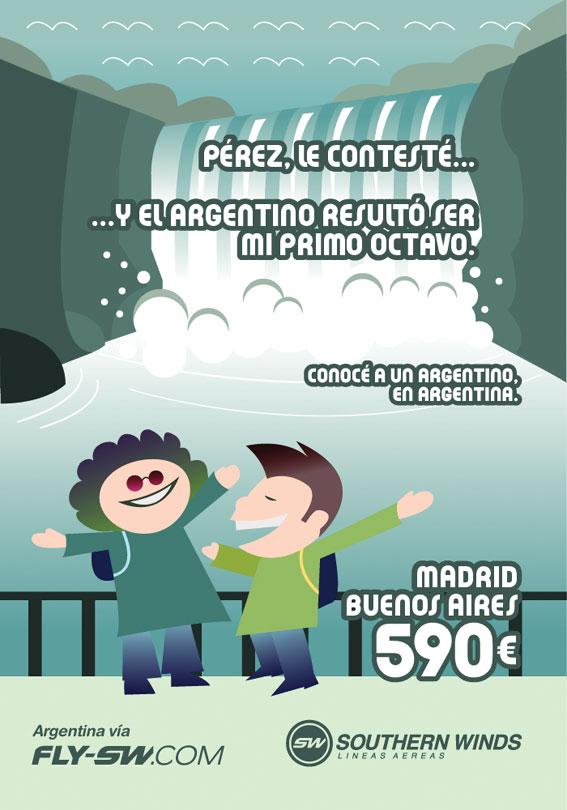 campaña fly-sw.com - "cataratas"