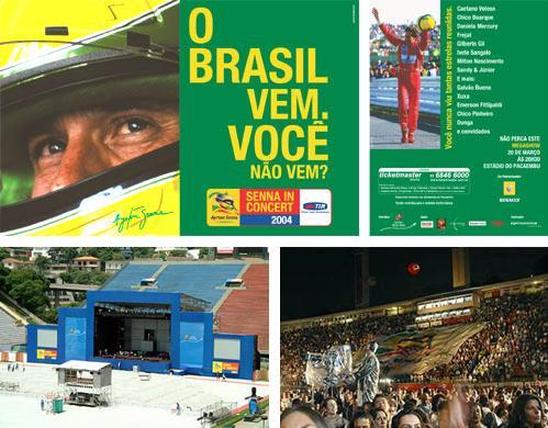evento lanzamiento - escenografías estádio do pacaembu - anuncio
