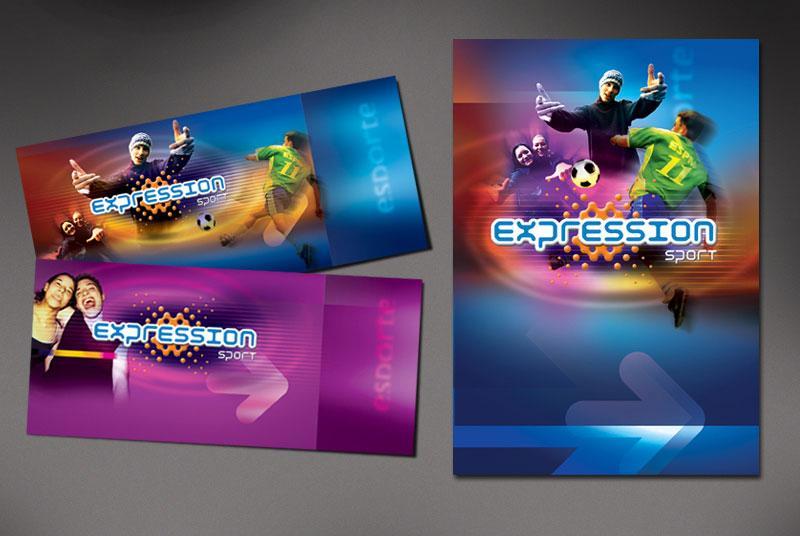 "Copa Philips Expression de futebol Universitário" - ingresos y afiche