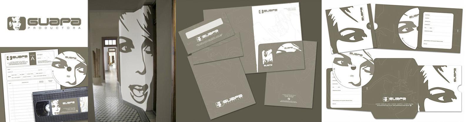 papelería y render interior