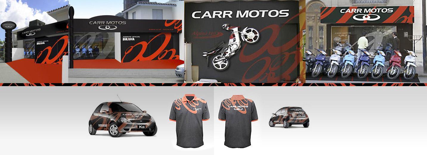 showroom, gráfica vehicular y merchandising