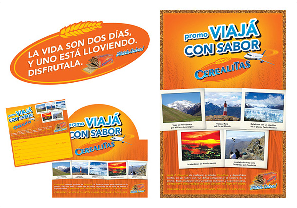 reposicionamiento - Promo "Viajá con sabor" - POP materiales