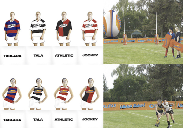 Reposicionamiento - Promo "Metele sabor" - presenting Sponsor rugby y hockey
