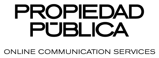 PROPIEDAD PÚBLICA Online Communication Services